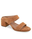 【送料無料】 エアロソールズ レディース サンダル シューズ Women 039 s Nika Chunky Heel Sandals Tan Suede