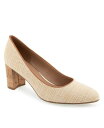 【送料無料】 エアロソールズ レディース パンプス シューズ Women's Betsy Mid-Heel Pumps Natural Raffia