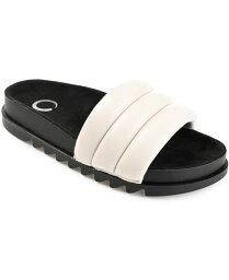 【送料無料】 ジュルネ コレクション レディース サンダル シューズ Women's Lazro Puff Sandals Off White