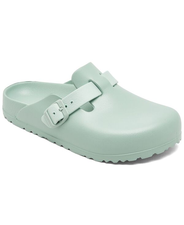 【送料無料】 ビルケンシュトック レディース サンダル シューズ Women 039 s Boston Essentials EVA Clogs from Finish Line Surf Green