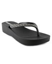  イパネマ レディース サンダル シューズ Women's Mesh VIII Comfort Platform Sandals Black Gray