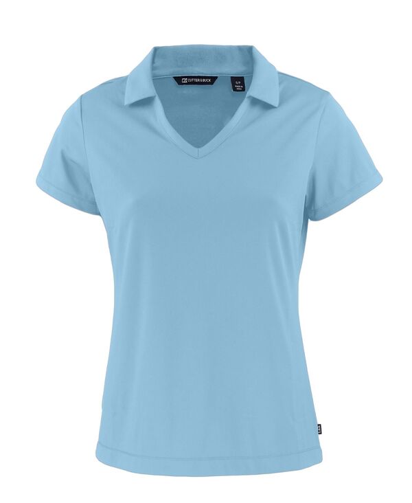 【送料無料】 カッターアンドバック レディース シャツ トップス Women s Daybreak Eco Recycled V-neck Polo Shirt Atlas