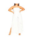 【送料無料】 シティーシック レディース ジャンプスーツ トップス Plus Size Attract Jumpsuit Ivory