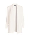 【送料無料】 ランズエンド レディース ニット・セーター カーディガン アウター Plus Size School Uniform Cotton Modal Shawl Collar Cardigan Sweater Ivory(4)
