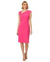  アドリアナ パペル レディース ワンピース トップス Women's Sleeveless Asymmetric Midi Dress Electric Pink