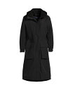 【送料無料】 ランズエンド レディース ジャケット ブルゾン アウター Women 039 s Squall Waterproof Insulated Winter Stadium Maxi Coat Black