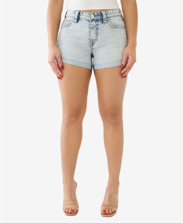 ̵ ȥ롼ꥸ ǥ ϡեѥġ硼 ܥȥॹ Women's Jennie No Flap Big T Rolled Shorts Hali