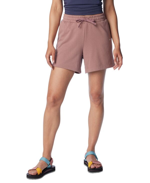 【送料無料】 コロンビア レディース ハーフパンツ・ショーツ ボトムス Women's Trek Mid-Rise French Terry Shorts Fig