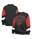 【送料無料】 47ブランド レディース パーカー スウェット アウター Women 039 s Black Portland Trail Blazers 2023/24 City Edition Nova Crew Sweatshirt Black