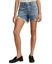 【送料無料】 ラッキーブランド レディース ハーフパンツ・ショーツ ボトムス Women's Lucky Legend '90s Midi Denim Shorts Hudson Haze