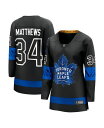  ファナティクス レディース シャツ トップス Women's Auston Matthews Black Toronto Maple Leafs Alternate Premier Breakaway Reversible Player Jersey Black