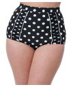 【送料無料】 ユニークビンテージ レディース 上下セット 水着 Women's Ruched Cutout Garbo One Piece Swimsuit W...