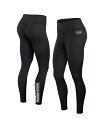 【送料無料】 ファナティクス レディース レギンス ボトムス Women 039 s Black Olympic Games Union Bar Side Down Leggings Black