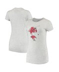 【送料無料】 オリジナル レトロ ブランド レディース Tシャツ トップス Women's Gray Arkansas Razorbacks Tri-Blend T-shirt Gray