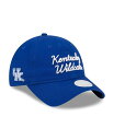 【送料無料】 ニューエラ レディース 帽子 アクセサリー Women's Royal Kentucky Wildcats Script 9TWENTY Adju...