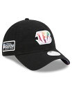 【送料無料】 ニューエラ レディース 帽子 アクセサリー Women's Black Cincinnati Bengals 2023 NFL Crucial C...