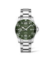 yz W Y rv ANZT[ Men's Swiss Automatic Hydroconquest Stainless Steel Bracelet Watch 41mm Silver