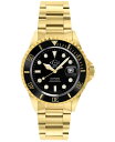 yz WFr Y rv ANZT[ Men's Liguria Swiss Automatic Ion Plating Gold-Tone Stainless Steel Bracelet Watch 42mm Gold-Tone