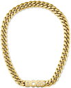 yz {X Y lbNXE`[J[Ey_ggbv ANZT[ Men's Kassy Gold Ion-Plated Stainless Steel Logo 20