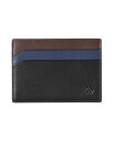 【送料無料】 ジョンストンアンドマーフィー メンズ 財布 アクセサリー Men's Richmond Weekender Case Black Multi Nappa