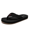 【送料無料】 リーバイス メンズ サンダル シューズ Men's Sebastian Casual Flip-Flops Black Gum