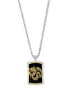 yz GtB[ Y lbNXE`[J[Ey_ggbv ANZT[ EFFY&reg; Men's Onyx Dragon Dog Tag 22