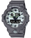 yz W[VbN Y rv ANZT[ Men's Analog Digital Gray Resin Strap Watch 54mm GA700HD-8A Grey