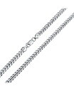 yz uO Y lbNXE`[J[Ey_ggbv ANZT[ Solid .925 Sterling Silver 150 Gauge 5MM Heavy Curb Miami Cuban Chain Necklace For Men Nickel-Free 24 Inch Silver