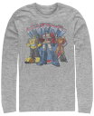 【送料無料】 フィフスサン メンズ Tシャツ トップス Men 039 s Transformers Generations Kannji Long Sleeve T-shirt Athletic Heather