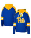 yz RVA Y p[J[EXEFbg t[fB[ AE^[ Men's Royal Pitt Panthers Lace-Up 4.0 Pullover Hoodie Royal