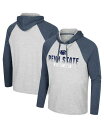ReVida ŷԾŹ㤨̵֡   T ȥåץ Men's Heather Gray Penn State Nittany Lions Hasta La Vista Raglan Hoodie Long Sleeve T-shirt Heather GrayפβǤʤ13,480ߤˤʤޤ