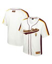 【送料無料】 コロシアム メンズ シャツ トップス Men's Cream Arizona State Sun Devils Ruth Button-Up Baseball Jersey Cream