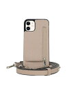  ヘラケース レディース PC・モバイルギアケース アクセサリー Women's Jolene iPhone 13 Crossbody Case Taupe