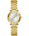 yz QX fB[X rv ANZT[ Gc Cruise Women's Swiss Gold-Tone Stainless Steel Bracelet Watch 32mm Silver-tone