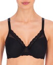 yz ig fB[X uW[ A_[EFA Women's Feathers Full Figure Contour Underwire Bra 741299 Black