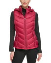 yz `[^[Nu fB[X WPbgEu] AE^[ Women's Packable Hooded Puffer Vest Dark Claret