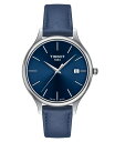 yz eB\bg fB[X rv ANZT[ Women's Swiss Bella Ora Blue Leather Strap Watch 38mm No Color