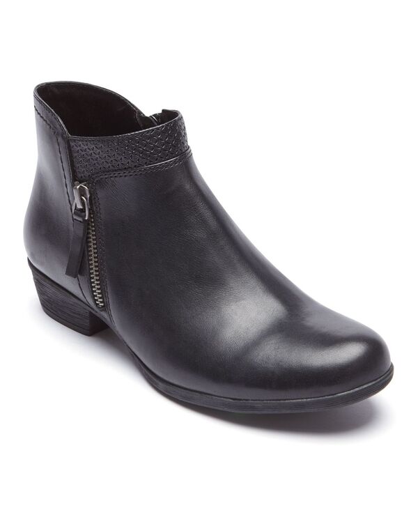 ロックポート 【送料無料】 ロックポート レディース ブーツ・レインブーツ シューズ Women's Carly Leather Bootie Black