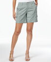 yz X^CAhR[ fB[X n[tpcEV[c {gX Women's Comfort-Waist Cargo Shorts Misty Harbor