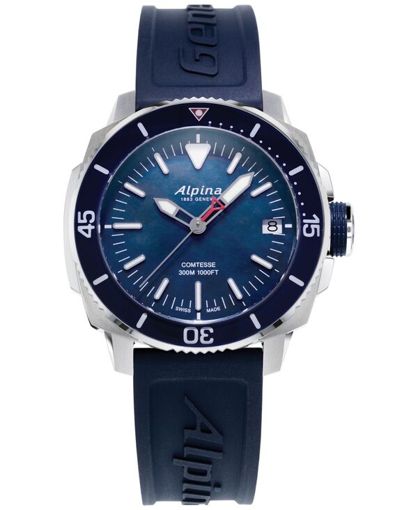 ■ブランド Alpina (アルピン)■商品名 Women's Swiss Seastrong Diver Comtesse Blue Rubber Strap Watch 34mm■商品は海外よりお取り寄せの商品となりますので、お届けまで10日-14日前後お時間頂いております。 ■ブランド・商品・デザインによって大きな差異がある場合があります。 ■あくまで平均的なサイズ表ですので「目安」として参考にしてください。 ■お届けの商品は1枚目のお写真となります。色展開がある場合、2枚目以降は参考画像となる場合がございます。 ■只今、一部を除くすべて商品につきまして、期間限定で送料無料となります。 ※沖縄・離島・一部地域は追加送料(3,300円)が掛かります。