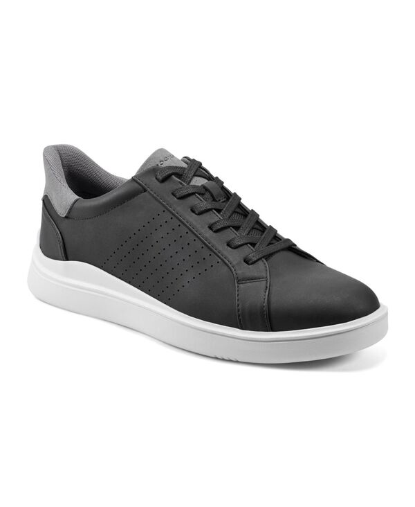 【送料無料】 ロックポート メンズ スニーカー シューズ Men Tristen Step Activated Lace Up Sneaker Black 001