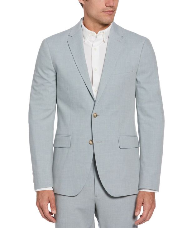 【送料無料】 ペリーエリス メンズ ジャケット ブルゾン アウター Men 039 s Tua Slim Fit Stretch Tech Suit Jacket Citadel