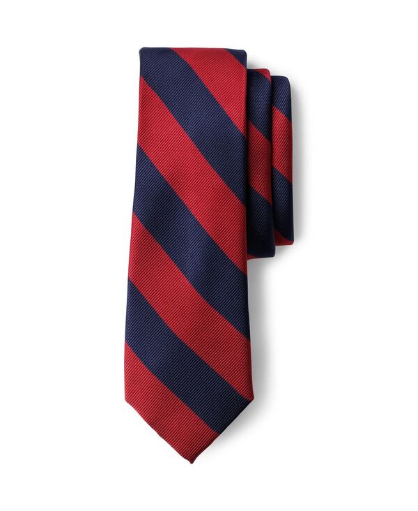 yz YGh Y lN^C ANZT[ Men's School Uniform Stripe To Be Tied Tie Red/classic navy stripe