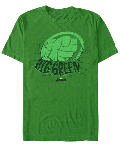 【送料無料】 フィフスサン メンズ Tシャツ トップス Marvel Men's Hulk Big Green Punch Short Sleeve T-shirt Kelly 【送料無料】 フィフスサン メンズ Tシャツ トップス Marvel Men's Hulk Big Green Punch Short Sleeve T-shirt Kelly