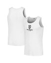 【送料無料】 プレジャーズ メンズ タンクトップ トップス Men's White San Francisco Giants Two-Pack Tank Top...