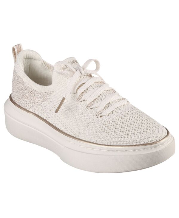 【送料無料】 スケッチャーズ レディース スニーカー シューズ Women’s Cordova Classic - Sparkling Dust Casual Sneakers from Finish Line Off white/ off white