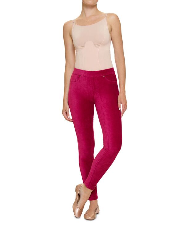 yz q[ fB[X MX {gX Women's Straight Up Cool Classic Corduroy Leggings Beet Red