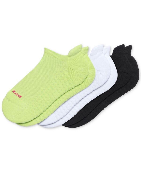 yz q[ fB[X C A_[EFA Women's 3-Pk. Air Cushion Tab-Back No Show Socks Lime Pack