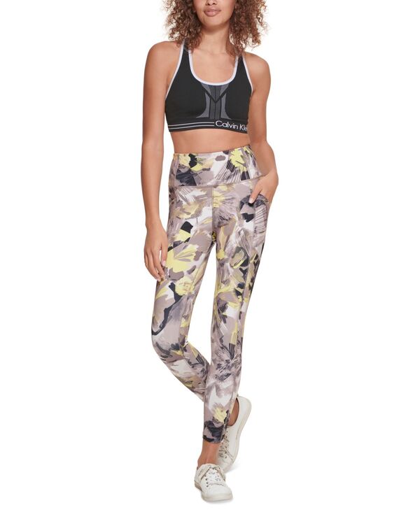 yz JoNC fB[X MX {gX Floral-Print 7/8 Leggings Collage Floral Beige