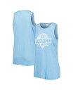【送料無料】 ソフト アズ ア グレープ レディース タンクトップ トップス Women's Royal Los Angeles Dodgers Tri-Ble...